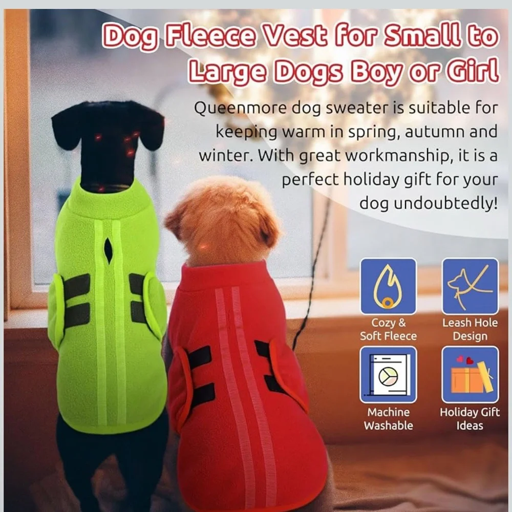 Neon Green Dog Jacket